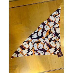 NWT! PupBox Phantom Fashion Halloween Ghost Bandana Large